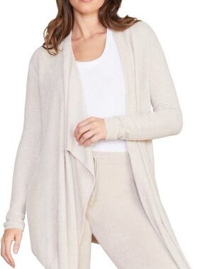 Cream Cozy Knit Cardigan